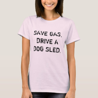 T-shirt traîneau à chiens
