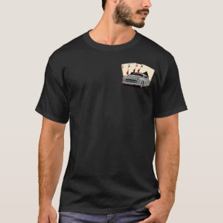 T-shirt Traîneau d'avance de ville de moteur