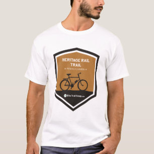 T-shirt Traînée de rail d'héritage