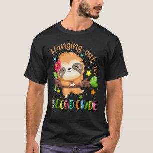 T-shirt Traîner en deuxième année doux paresseux