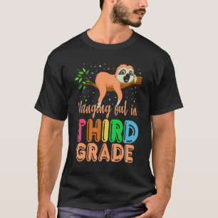 T-shirt Traîner en troisième année Retour à l'école paress
