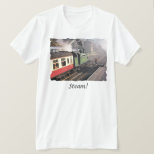 T-SHIRT TRAINS À VAPEUR