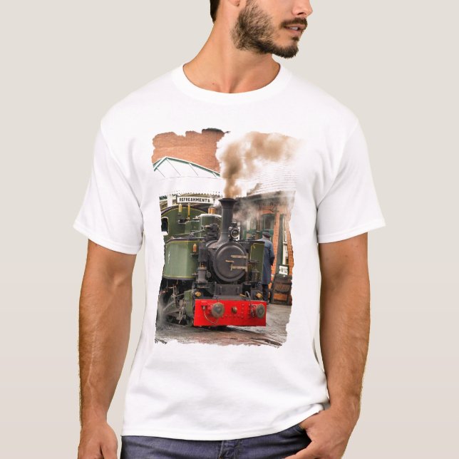 T-SHIRT TRAINS À VAPEUR (Devant)