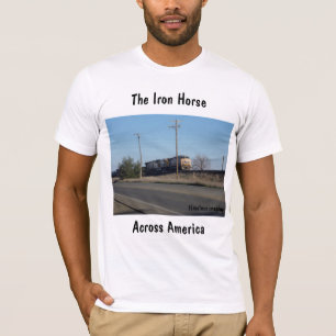 T-shirt Trains construit Amérique T-shirt, vêtements, vête