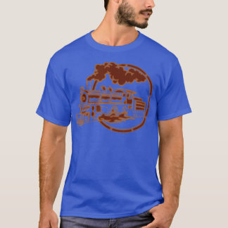 T-shirt Trains de l'exploitant Chemin de fer Locomotive Tr