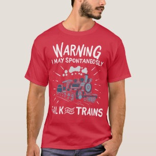 T-shirt Trains Moteur à vapeur
