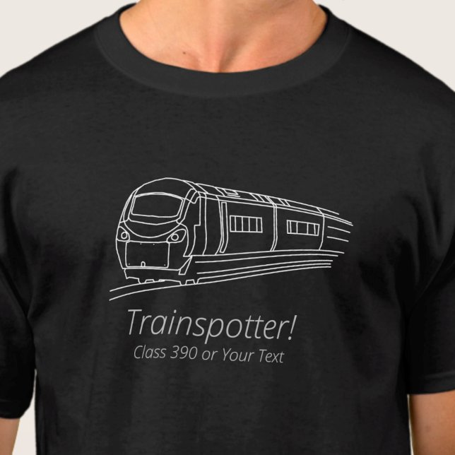 T-shirt Trainspotter Classe 390 - Chemin de fer électrique (Créateur téléchargé)