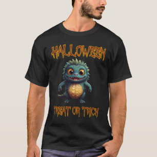 T-shirt Traite d'Halloween ou Trick