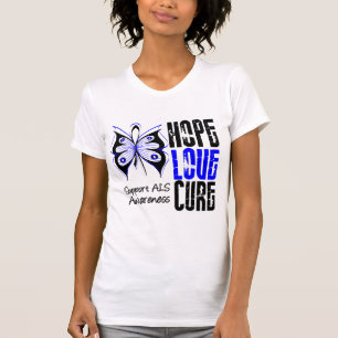 T-shirt Traitement d'amour d'espoir de conscience de SAL