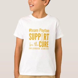 T-shirt traitement personnalisé pour le cancer de l'enfant