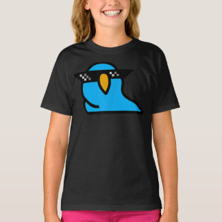 T-shirt Traiter Avec Son Parrot De Fête | Art Cool Geek