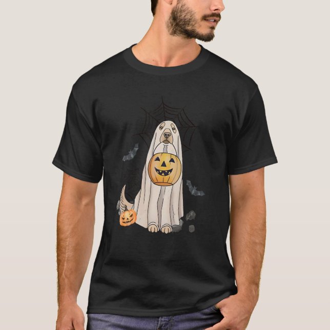 T-shirt Traiter Ou Traiter Le Pajamas Le Fantôme Jackolant (Devant)