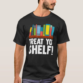 T-shirt Traitez Yo Shelf Halloween Lecture Pour Auteur