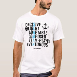 T-shirt Traits d'un marin