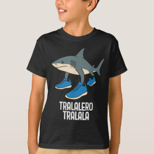 T-shirt Tralalero Tralala Italien Brainrot Mème Drôle