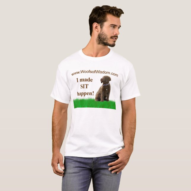 T-shirt Trames de la chemise des hommes de sagesse (Devant entier)
