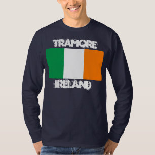 T-shirt Tramore, Irlande avec drapeau irlandais