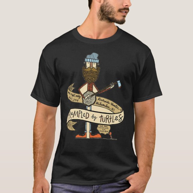 T-shirt Trampled by Turtles are an American bluegrassfolk  (Devant)
