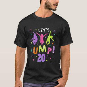 T-shirt Trampoline Bounce 20th Birthday Party Outfit
