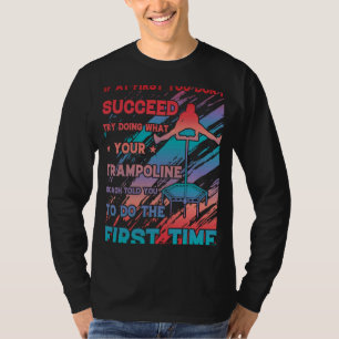T-shirt Trampoline Saut Trampoline Gymnastique 22