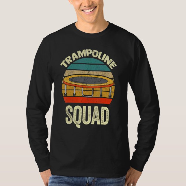 T-shirt Trampoline Trampoline Squad (Devant)