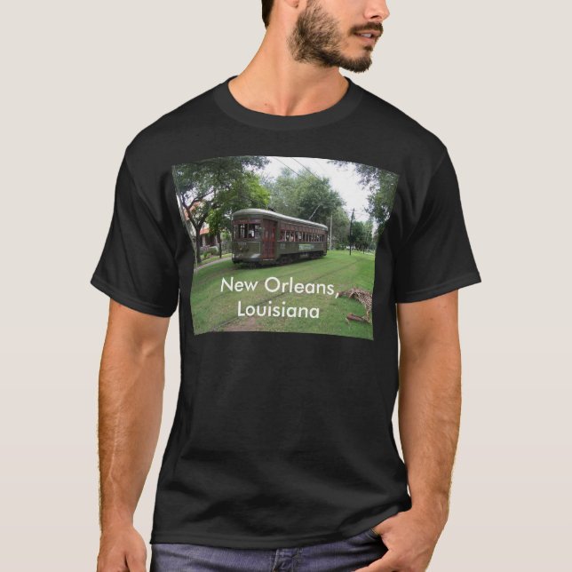 T-shirt Tramway de la Nouvelle-Orléans (Devant)