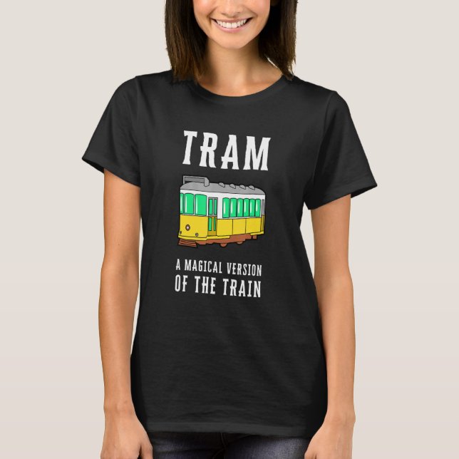 T-shirt Tramway Tramway Tramway Tramway Cablecar Gond (Devant)