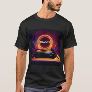 T-shirt Trance Music - DJ Deck Design - Techno - EDM