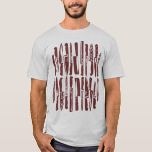 T-shirt Tranché et découpé - Marron