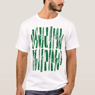 T-shirt Tranché et épicé - vert de la forêt