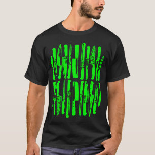 T-shirt Tranché et épicé - Vert sur foncé