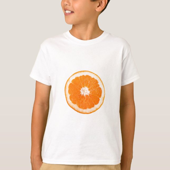 T-shirt Tranche orange (Devant)