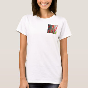 T-shirt "Tranquil Buds Blowing In the Wind Painting