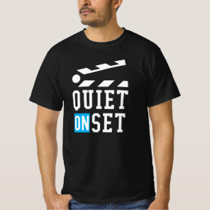 T-shirt Tranquille sur set - Drôle pour les réalisateurs d