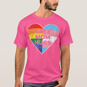T-shirt Trans Droits Libérez Maman Hugs Activisme Transgen