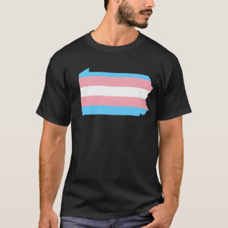 T-shirt Trans Flag Pennsylvania LGBT Pride Support family