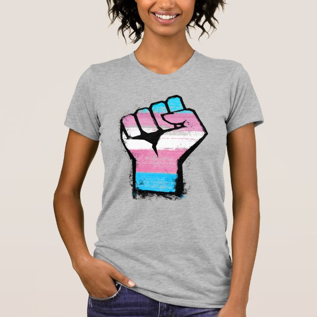T-shirt Trans Pride (Devant)