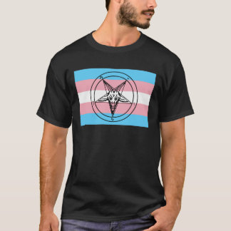 T-shirt Trans Pride Sigil de Baphomet
