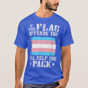 T-shirt Transférer Si Ce Drapeau Vous Offense Je Vous Aide
