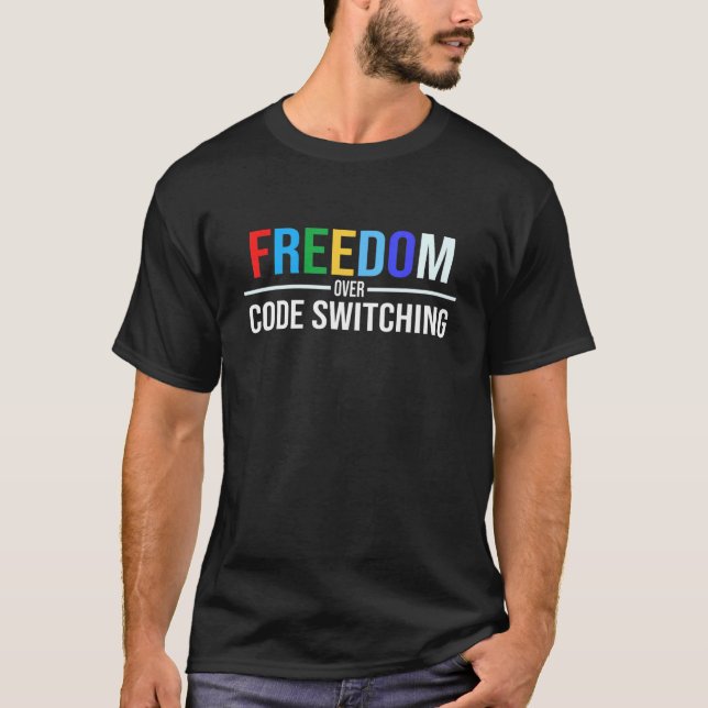 T-shirt Transfert de code libre (Devant)