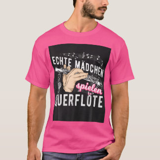 T-shirt Transfert d'instrument de musique à flux