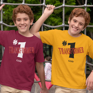 T-SHIRT TRANSFORMATEUR N° 1 - DIEU POUR SOMBRE