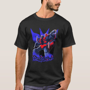 T-shirt Transformateurs Starscream Graffiti Peint Port mur