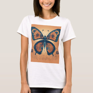 T-shirt " Transformation élégante : T-Sh à papillon minima
