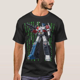 T-shirt Transformers 1x005 MATRIX NOIR PAR SAMOURAÏ FÉODAL