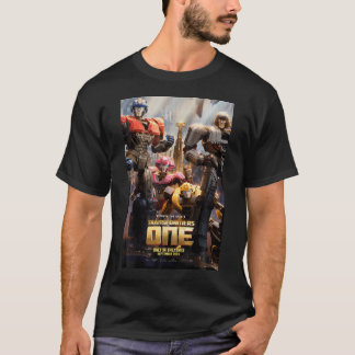 T-shirt Transformers Un Témoin L'Origine Poster Vidéo V
