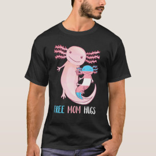 T-shirt Transgender Axolotl Libérez Maman Hugs Mère Lgbtq