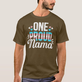T-shirt Transgenre Fière Mama Transgenre Maman LGBT Ally P