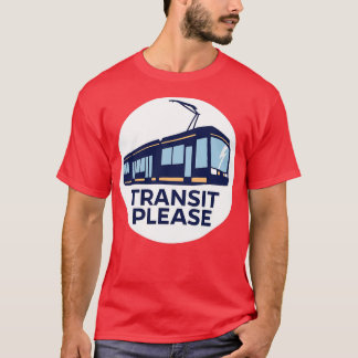 T-shirt TRANSIT S'IL VOUS PLAÎT en cercle