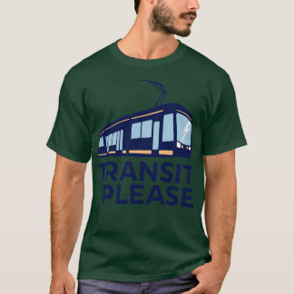 T-shirt TRANSIT S'IL VOUS PLAÎT sombre